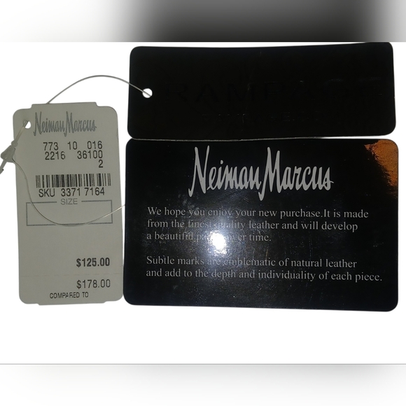 Rampage -NWT, Neiman Marcus Square Pushlock Wallet 8 Cardslots, Bill Holder & ID - Picture 9 of 9